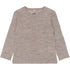 Mikk-Line Merino Wool LS Top Uld Melange Denver